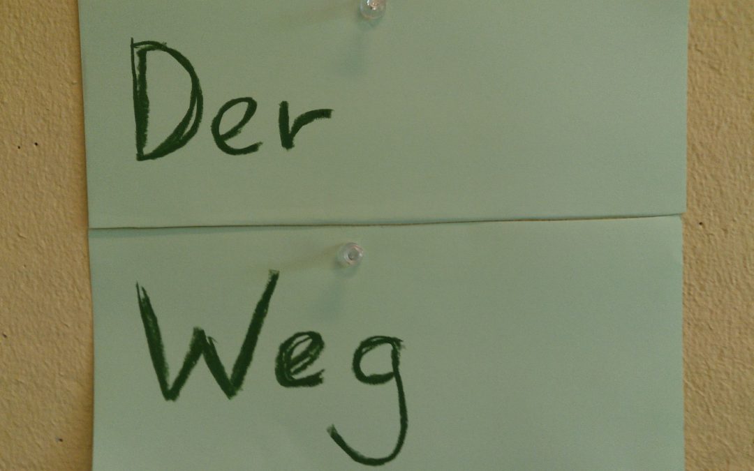 Der Weg: Unsere Schule zieht um