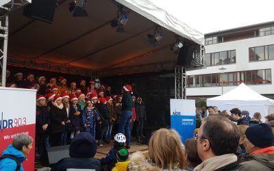 Mit dem Schulchor Richtung Weihnachten