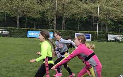 Die 3a spielt Tag-Rugby!