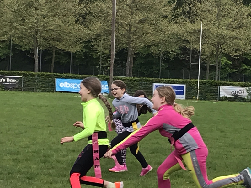 Die 3a spielt Tag-Rugby!